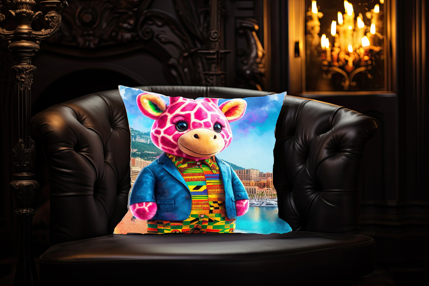 The GeeRaffe abstract-pillow-PSP Collection (Copy)