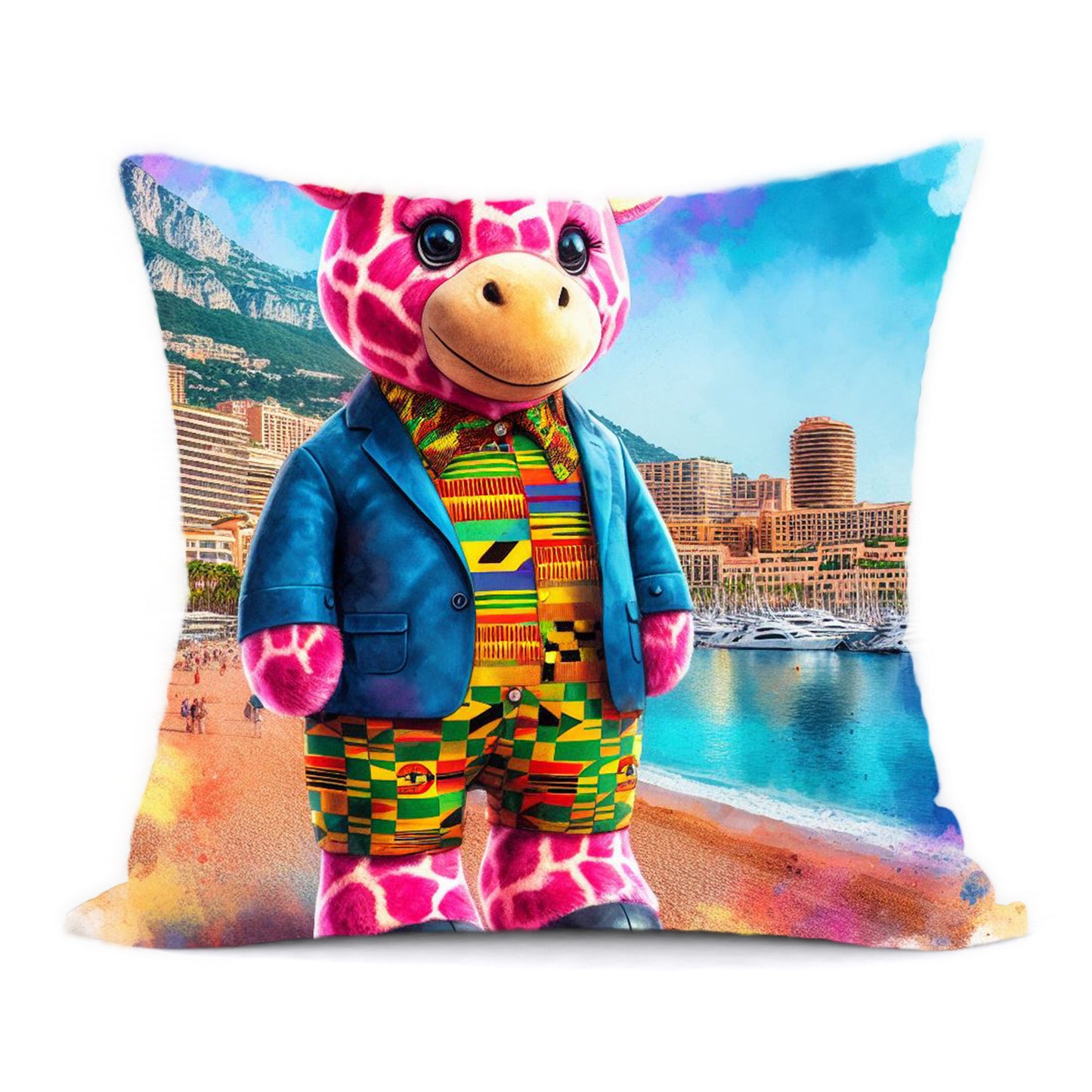 The GeeRaffe abstract-pillow-PSP Collection (Copy)