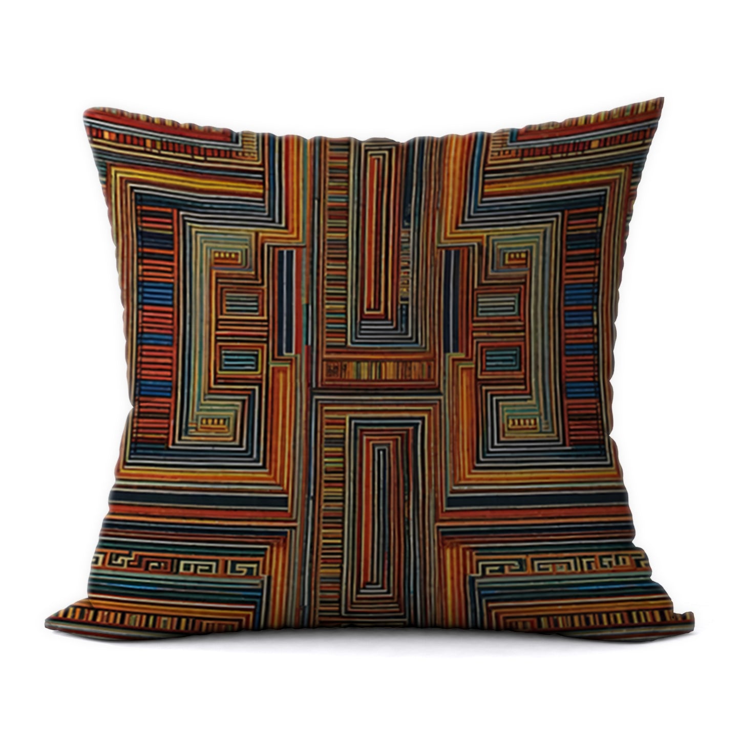 Majestic Puzzle Quad Throw Pillow