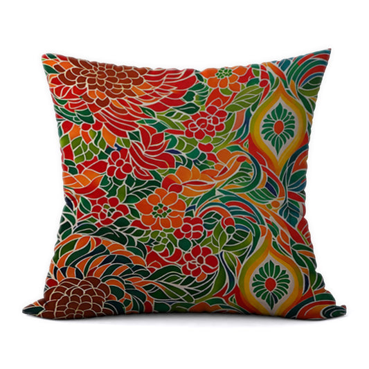 Happy Salad Throw Pillow