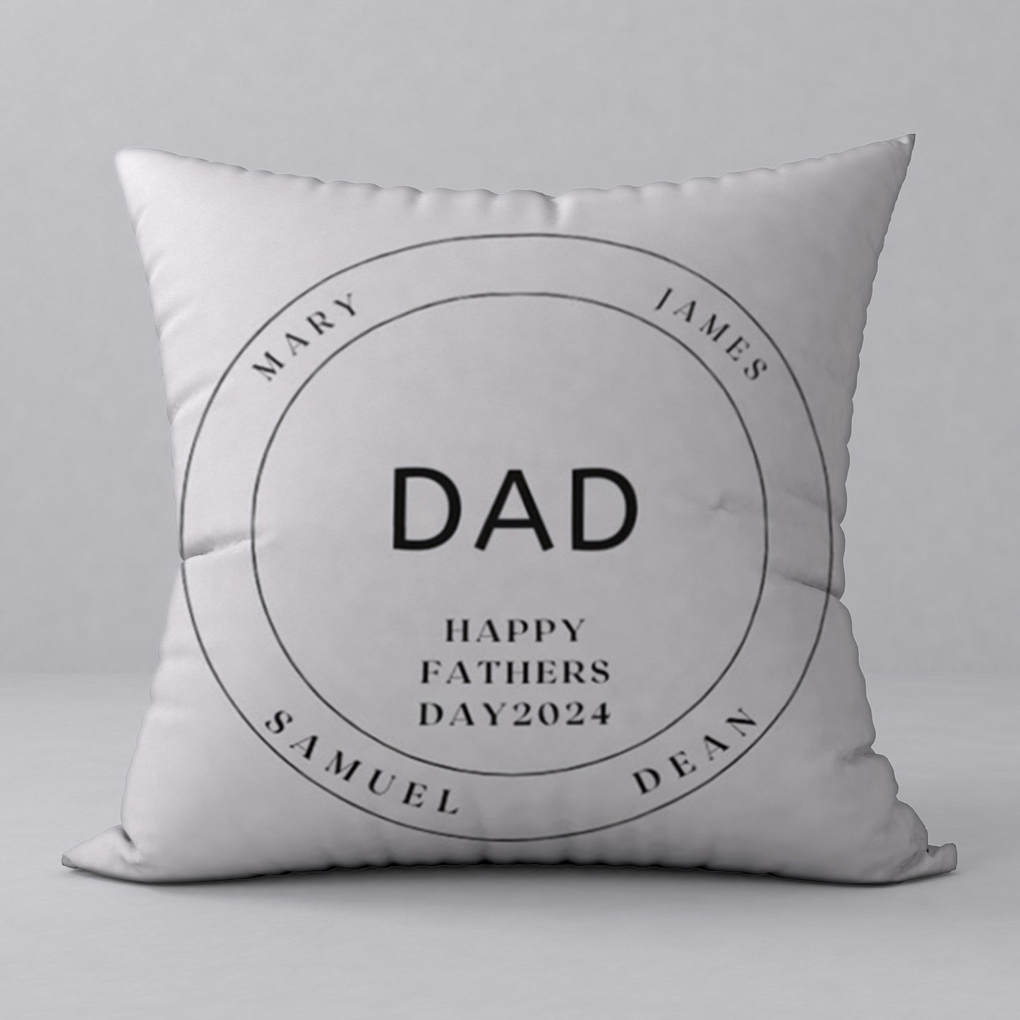 Customizable Father's Day Pillows 12X12| 18X18|24X24|36X36
