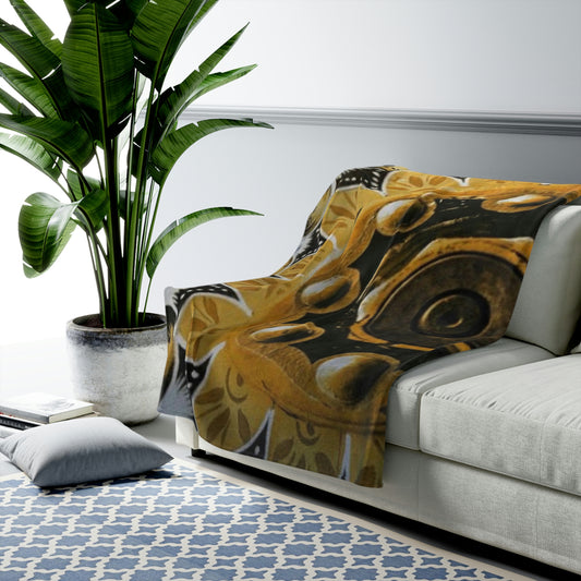 Limon Velveteen Plush Blanket