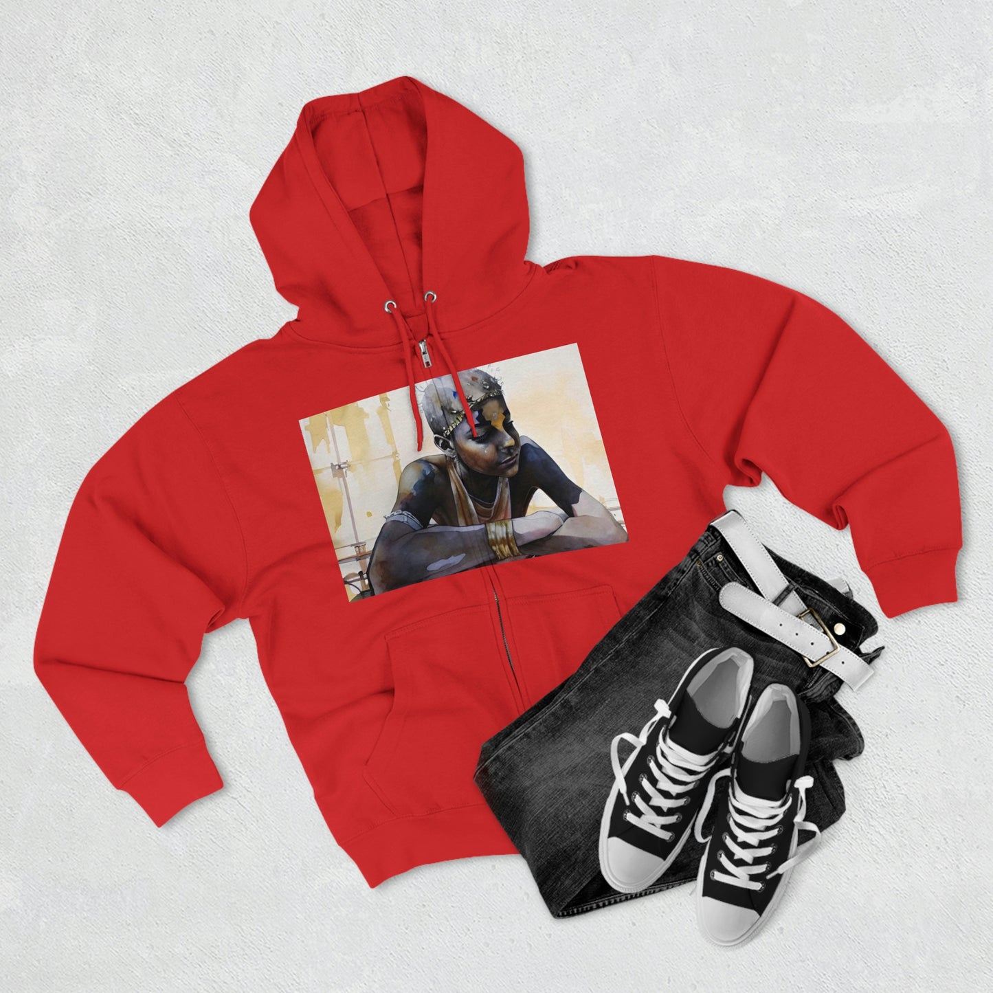 Brooklyn 2090RB Premium Full Zip Hoodie