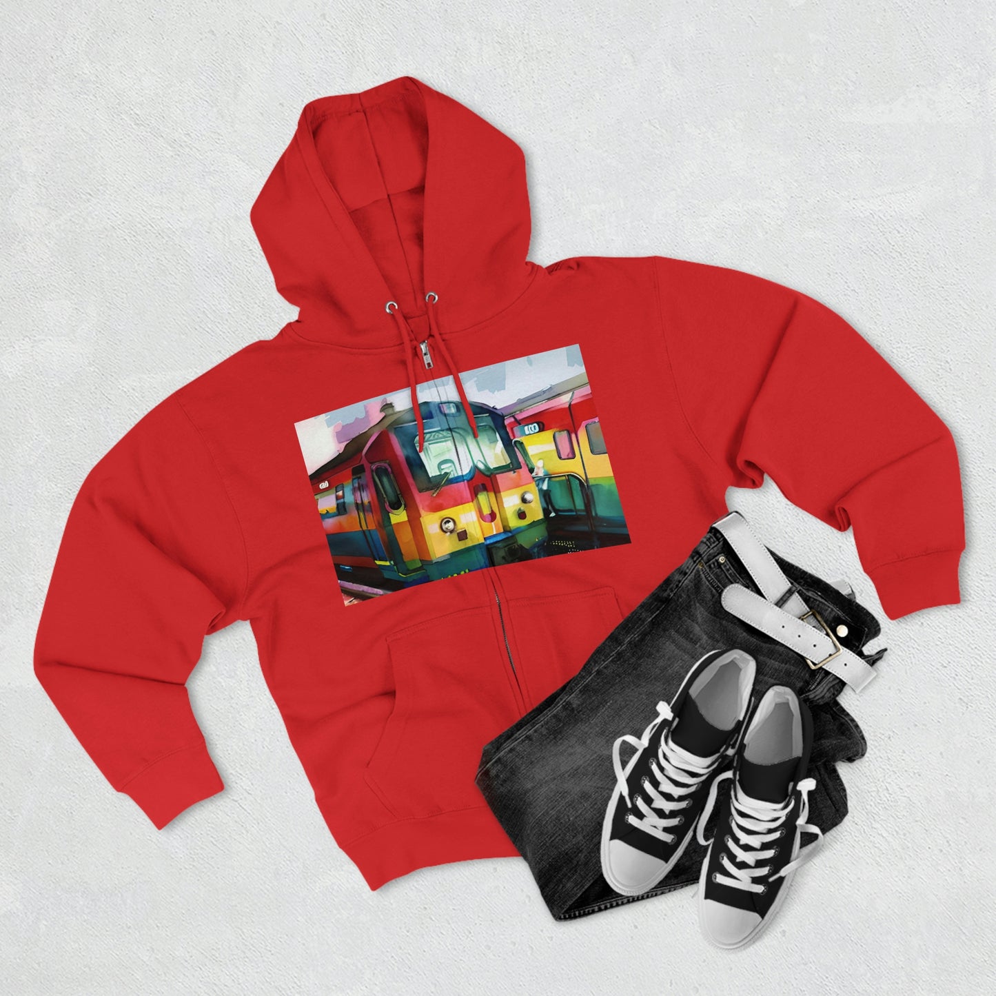 Brooklyn 2090MS Premium Full Zip Hoodie