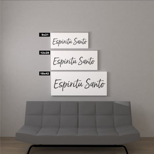 canvas espíritu santo