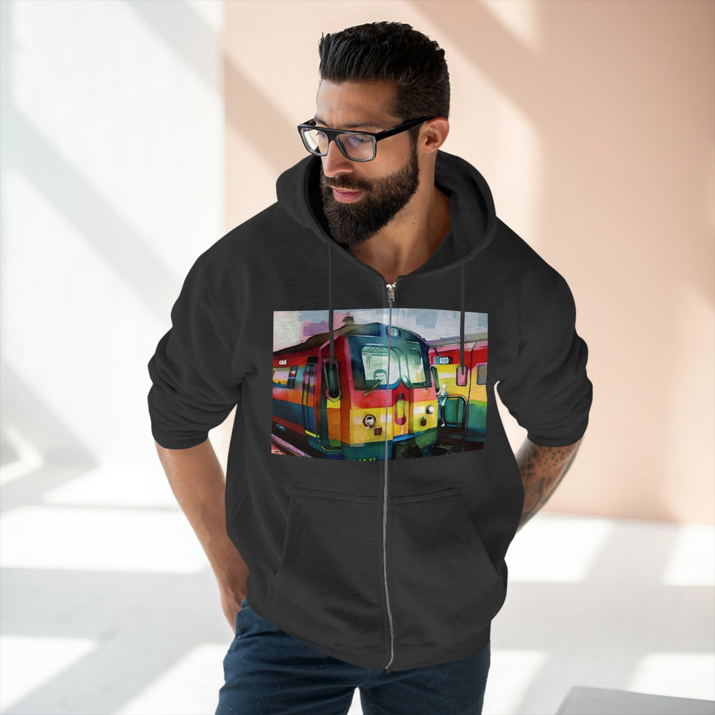 Brooklyn 2090MS Premium Full Zip Hoodie