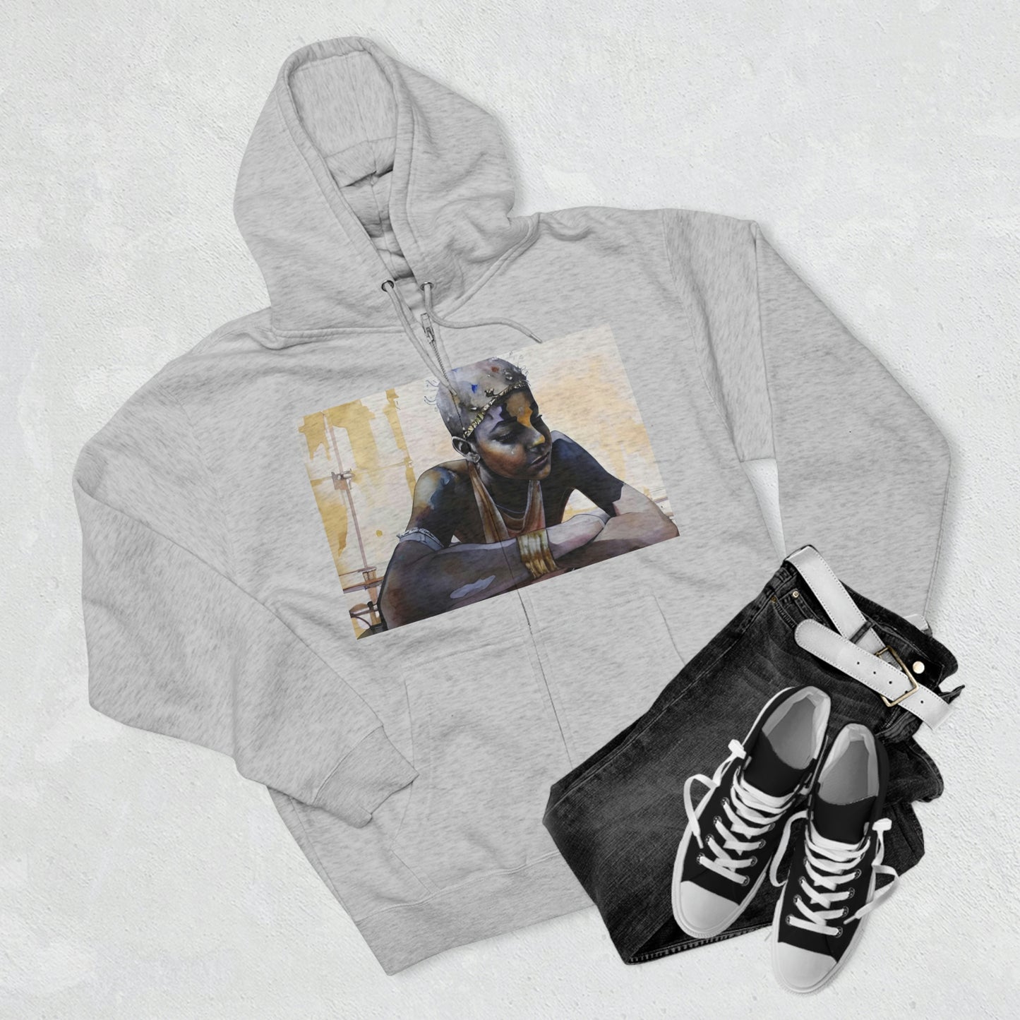 Brooklyn 2090RB Premium Full Zip Hoodie