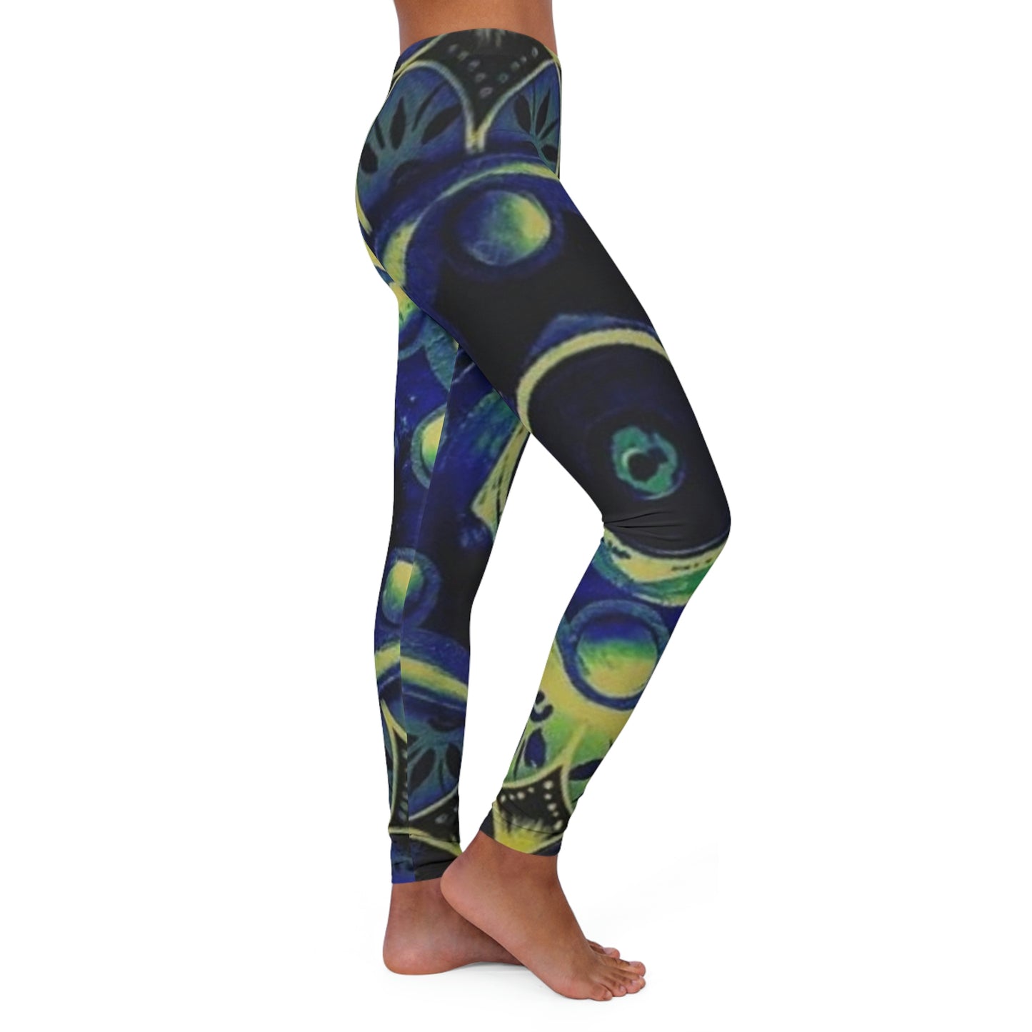 Necoya Women's Spandex Leggings (AOP)