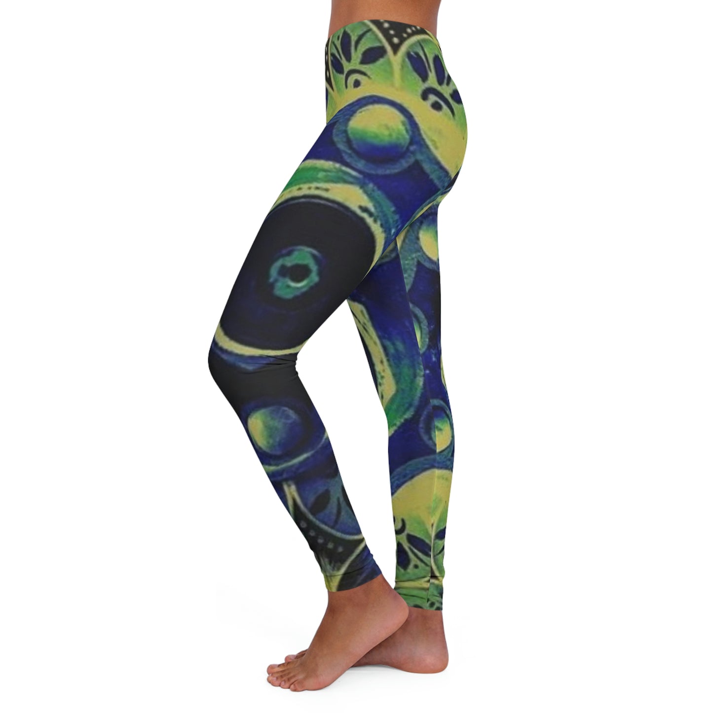 Necoya Women's Spandex Leggings (AOP)