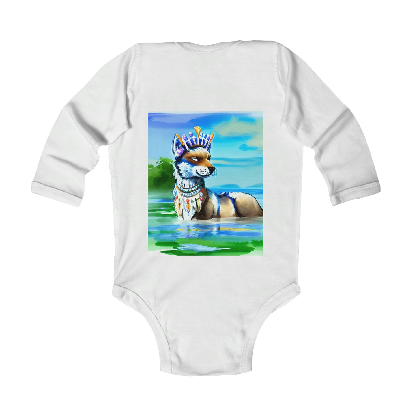 Royal Dogs Infant Sleeve Bodysuit