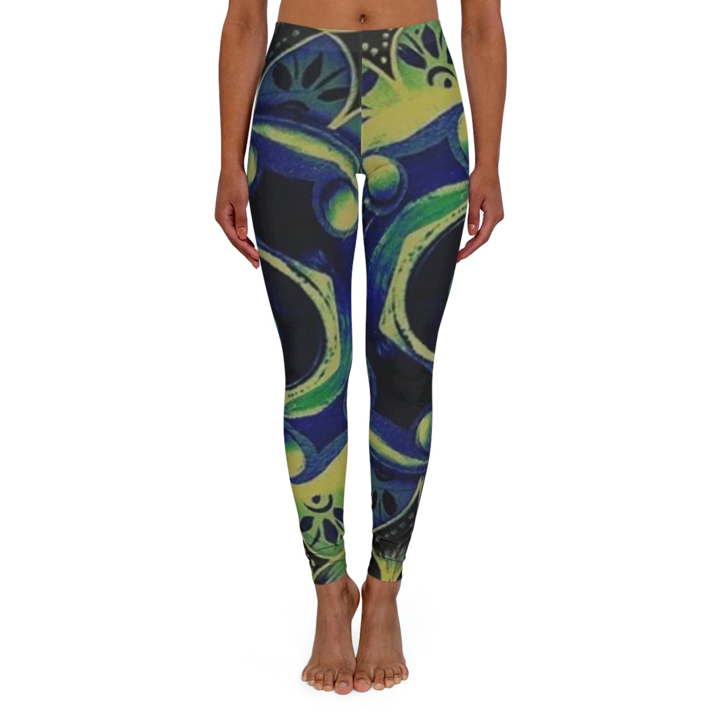 Necoya Women's Spandex Leggings (AOP)