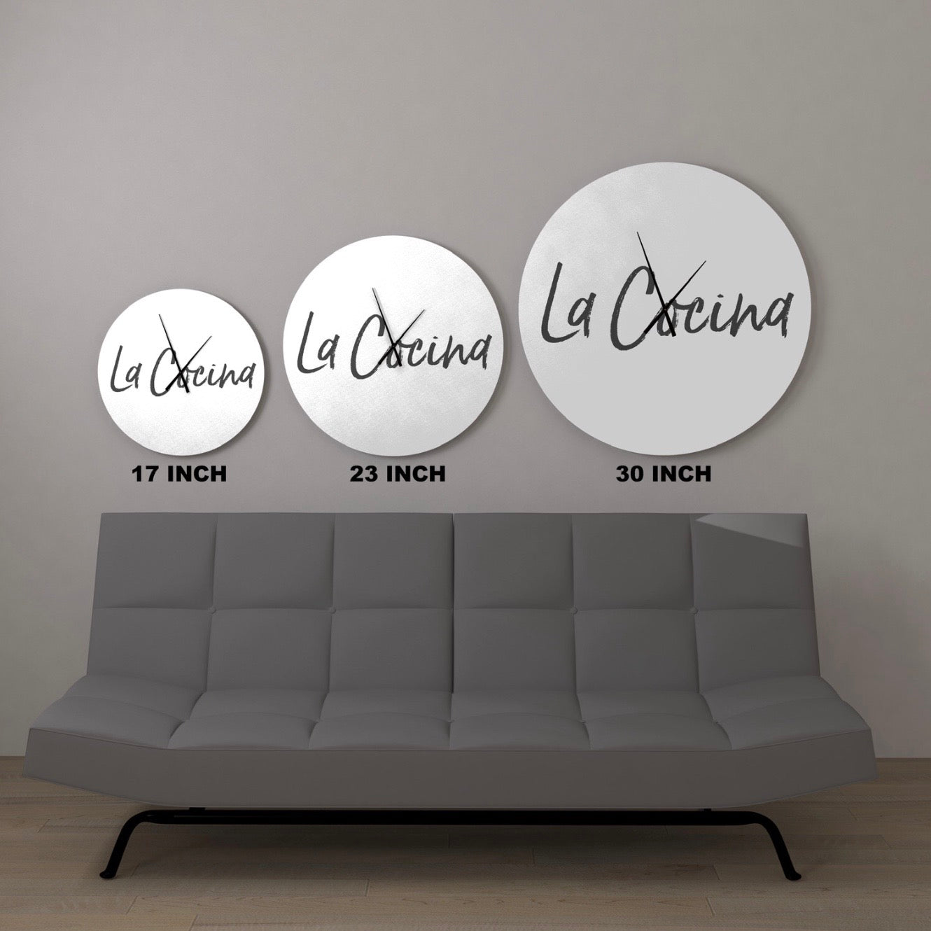 clock la cocina