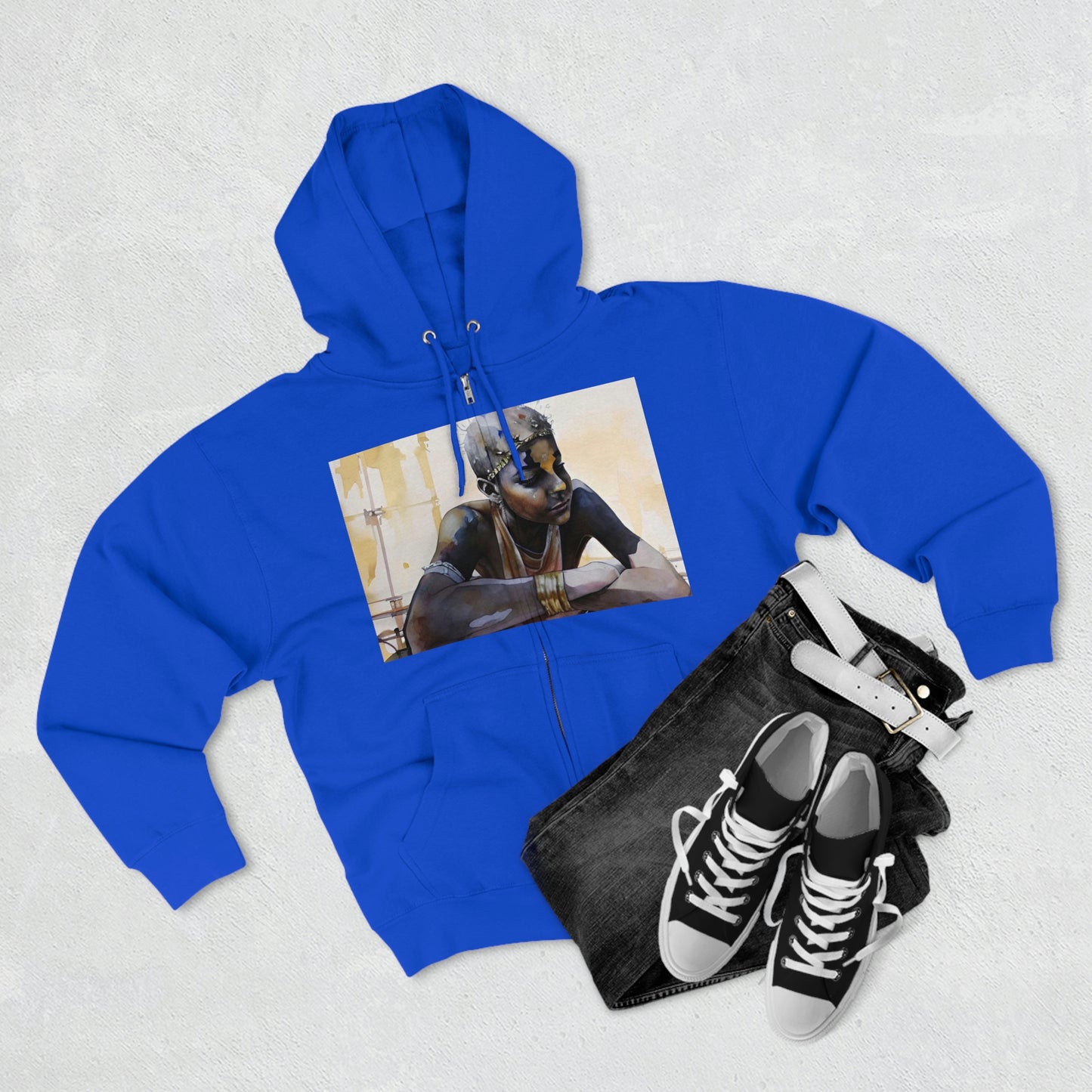 Brooklyn 2090RB Premium Full Zip Hoodie