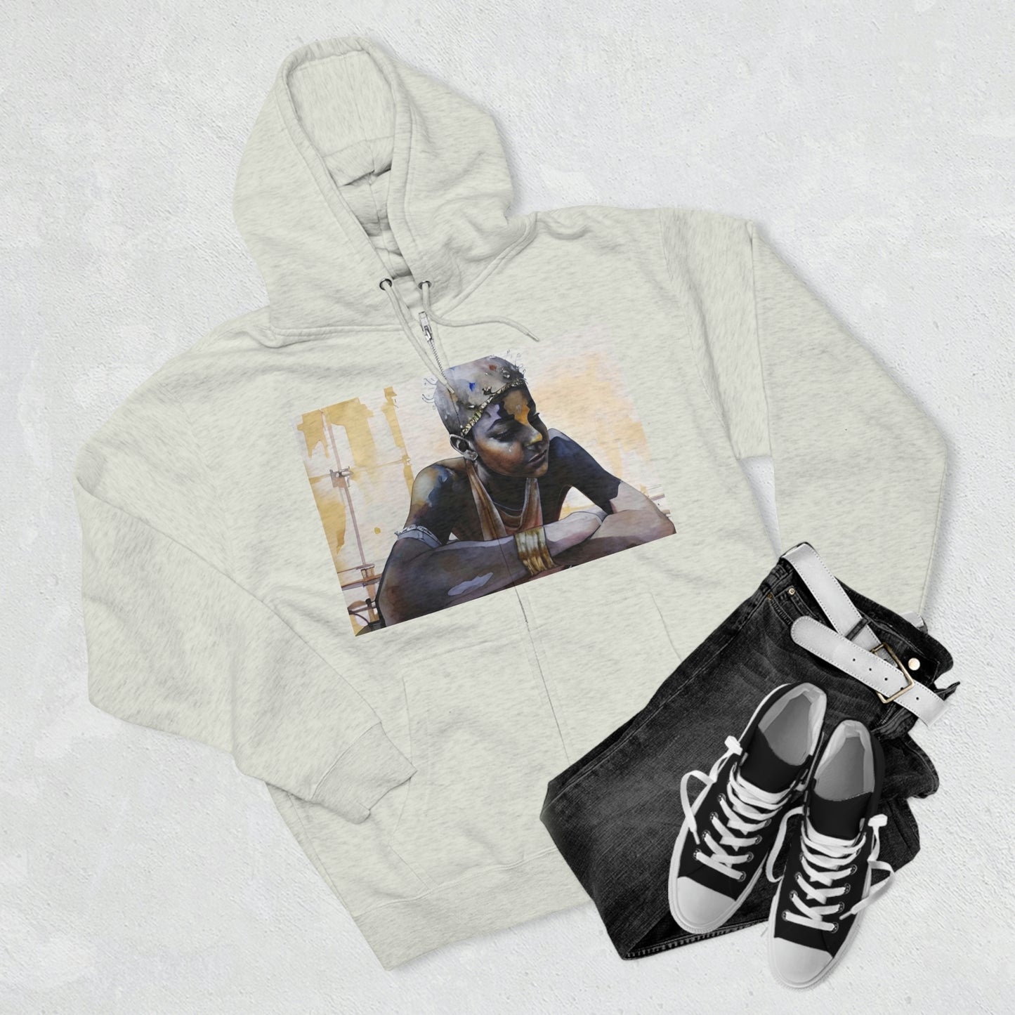 Brooklyn 2090RB Premium Full Zip Hoodie