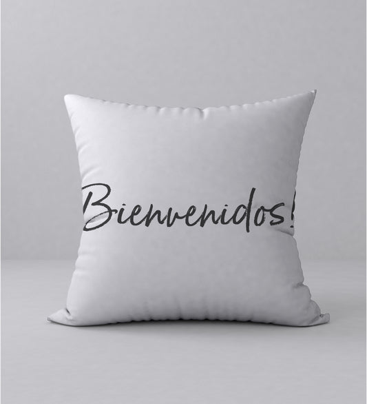 pillow bienvenidos!