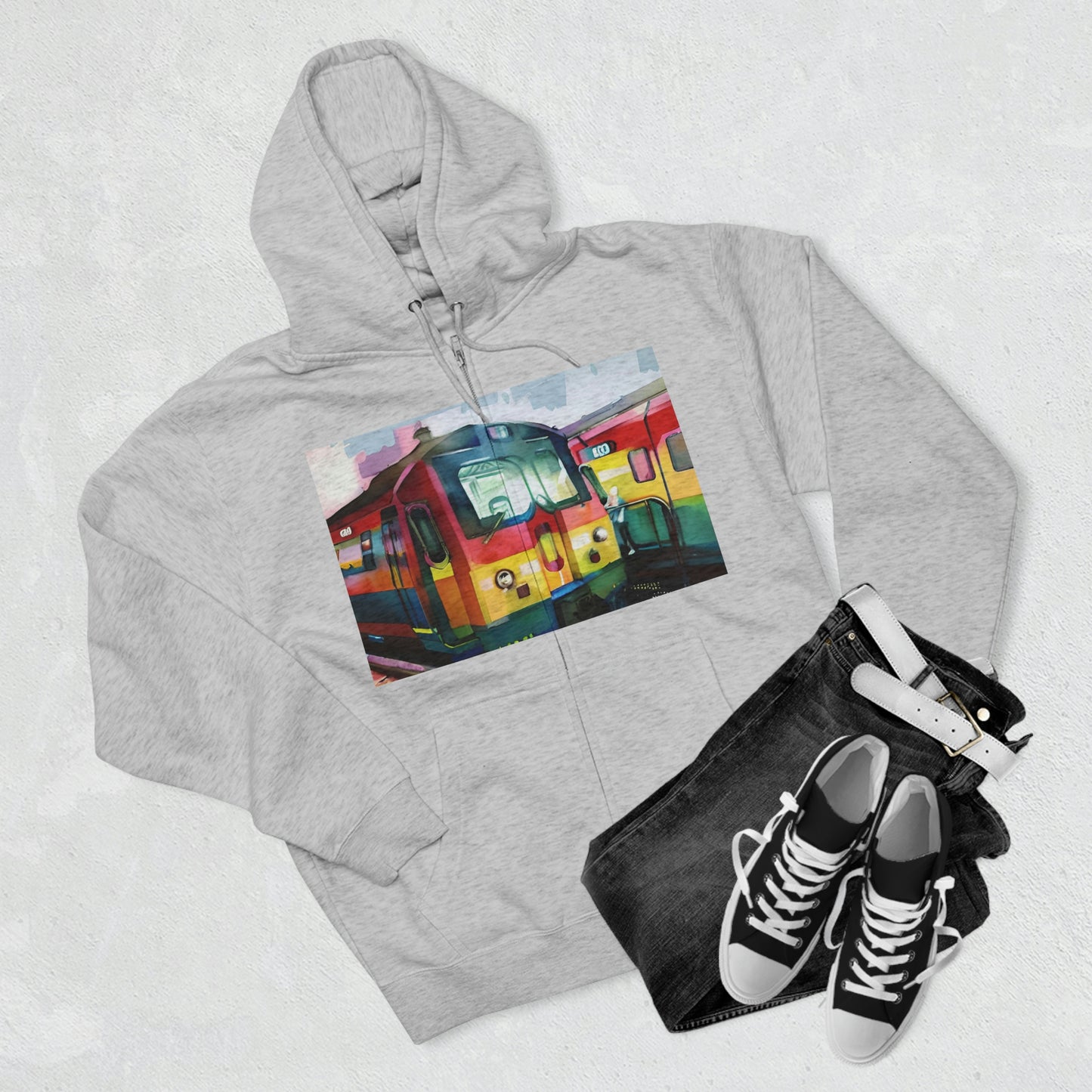 Brooklyn 2090MS Premium Full Zip Hoodie