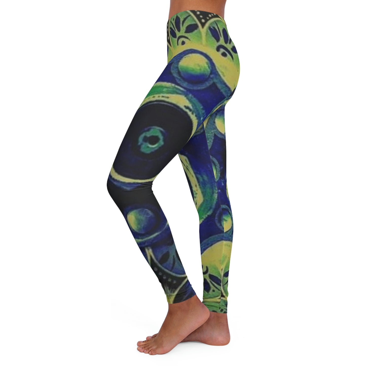 Necoya Women's Spandex Leggings (AOP)